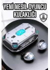 Oyuncu Kulaklığı Yeni Nesil Kablosuz Uzun Pil Ömrü Bluetooth Kulaklık