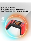 P5 Mini Retro Oyun Konsolu – Tak-Çalıştır, 520 Hazır Oyun, Portatif Kullanım