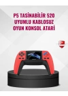 P5 Retro GamePad 520 Oyunlu Taşınabilir Oyun Konsolu