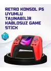 P5 Retro Oyun Konsolu | Ergonomik Tasarım, Taşınabilir