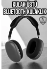 P9 Plus Kulaklık Siyah Bluetooth Bağlantılı Kulak Üstü Kablosuz ANC Özelliği
