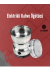 Paslanmaz Çelik Elektrikli Kahve Değirmeni | Sessiz, Hızlı, Çok Amaçlı Öğütücü (200W)