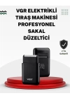 Pistonlu ve Örgülü Ağ Başlıklı Kart Tipi Traş Makinesi – Hafif, Güvenli, USB Şarjlı