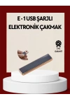 Plazma Ark Teknolojili Elektrikli Çakmak – Dokunmatik, LED Göstergeli, Şarj Edilebilir
