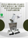 Portatif 4K Projeksiyon – 4.000 Uygulama, Kablosuz Yansıtma ve Bluetooth 5.0