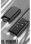 Powerbank 20.000 Mah Dijital Göstergeli LCD Ekran Uzun Pil Ömrü