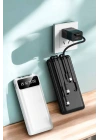 Powerbank 20.000 Mah Dijital Göstergeli LCD Ekran Uzun Pil Ömrü