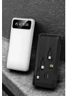 Powerbank 20.000 Mah Dijital Göstergeli LCD Ekran Uzun Pil Ömrü