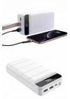 Powerbank 50.000 Mah Dijital Göstergeli Taşınabilir 4 Portlu Hızlı Powerbank