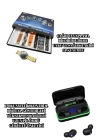 Powerbank Bluetooth Kulaklık Ve Akıllı Saat 7 Kordonlu Metal Kordon Plastik Kordon