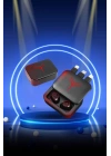 Powerbank Özellikli Bluetooth Kulaklık ve Nabız Ölçer Akıllı Saat Bileklik Hediyeli