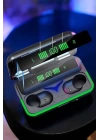 Powerbank Özellikli Kablosuz Bluetooth Kulaklık RGB Işıklı