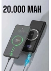 Powerbank Taşınabilir 10.000 Mah Hızlı Şarj Dijital Göstergeli