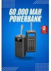 Powerbank Yüksek Kapasiteli 60.000 Mah Hızlı Şarj Şarj Özellikli Batarya
