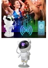 Projeksiyon Astronot Lamba Speaker Sevimli Astronot Bluetooth Hoparlör