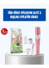 Pürüzsüz Cilt İçin Çok Fonksiyonlu Epilasyon Aleti