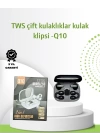 Q10 Bluetooth Kulaklık – Hafif, Şık Tasarım, Güçlü Pil ve Net Çağrı Kalitesi