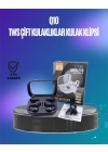 Q10 True Wireless Stereo Kulaklık – Ergonomik Tasarım, 10m Menzil, Type-C