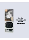 Q10 True Wireless Stereo Kulaklık – Ergonomik Tasarım, 10m Menzil, Type-C