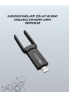 Realtek Chipsetli 5G Destekli Yüksek Hızlı Ağ Adaptörü