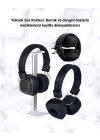 Renkli Işık Efektli Bluetooth 5.3 Müzik Kulaklığı