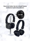 Renkli Işık Efektli Bluetooth 5.3 Müzik Kulaklığı