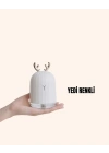 Renkli LED Işıklı ve Sürekli Spreyli Masa Nemlendirici