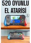 Retro 500 Oyunlu Nostaljik Oyunlu El Atari Gamebox Oyun Konsolu Çift Destekli