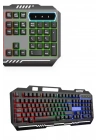 RGB Işıklı Gaming Oyuncu Klavye Q Klavye Mouse Hediyeli