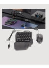 RGB Klavye + Mouse + Dönüştürücü Seti – Mobil Oyunlarda Üstün Kontrol