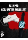 RS12 PRO+ Titanyum Kasa Akıllı Saat – Uyku ve Nabız Takibi, Suya Dayanıklı, Bluetooth Arama
