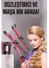 Saç Şekillendirici Düzleştirici Ve Maşa Isı Ayarlı