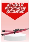 Saç Şekillendirici Düzleştirici ve Maşa Özellikli Şekillendirici Seramik Kaplama