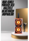 Şeffaf Taşınabilir Bluetooth Hoparlör Uzun Ömürlü Çift Hoparlörlü
