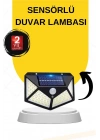 SENSÖRLÜ GÜNEŞ ENERJİLİ DUVAR LAMBASI