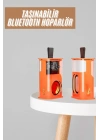 Ses Bombası Mini Işıklı Taşınabilir Bluetooth Speaker Hoparlör