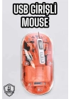 Sessiz Kablosuz USB Girişli Mouse Fare Yüksek Performanslı