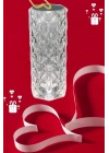 Sevgililer Günü İçin Hediye Kristal Lamba Sevgiliye Hediye USB Şarjlı Gece Lambası