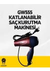 Seyahat Tipi Saç Kurutma Makinesi | 1500W Yüksek Performans, Katlanabilir ve Hafif Tasarım