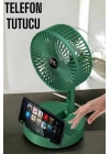 Soğutucu Vantilatör Telefon Standlı Mini Fan