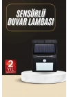 Solar Dekoratif Lambası Sensörlü Led Işık Bahçe Aydınlatma