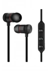 Sports Mıknatıslı Siyah Bluetooth Kulaklık Kablolu Uzun Pil Ömrü
