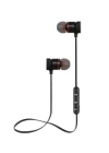 Sports Mıknatıslı Siyah Bluetooth Kulaklık Kablolu Uzun Pil Ömrü