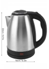 Su Isıtıcı 220 - 240 V Paslanmaz Çelik Kettle Uzun Ömürlü 2000 Watt