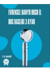 Su Tasarruflu ve Kolay Kurulumlu El Duş Başlığı – Yüksek Performans