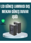 Suya Dayanıklı Güneş Enerjili Bahçe Lambası