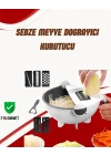 Süzgeçli Çok Fonksiyonlu Döner Rende ve Doğrayıcı