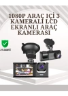 TA-01 1080P Ön 720P Arka ve İç Kamera Sistemli DVR