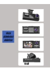 TA-01 1080P Ön 720P Arka ve İç Kamera Sistemli DVR