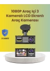 TA-01 2.0 İnç Ekranlı 3 Kanallı Araç Kamerası